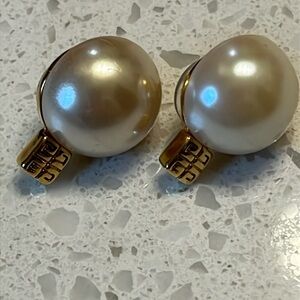 Givenchy Vintage Pearl Earrings